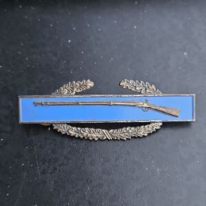 WWII Combat Infantry Badge Sterling